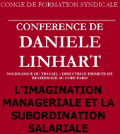 Conférence de Danièle LINHART -jeudi 13 juin à METZ