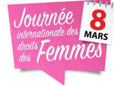 8 mars 2022 Journée internationale des droits des femmes
